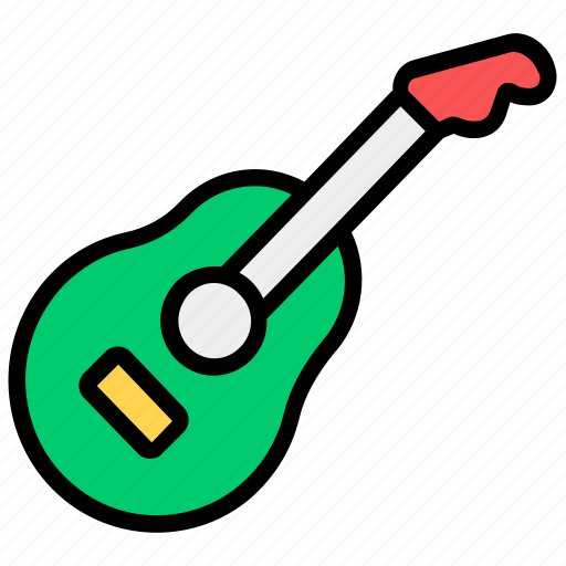 Electric guitar, guitar, instrument, music, music education icon - Download on Iconfinder
