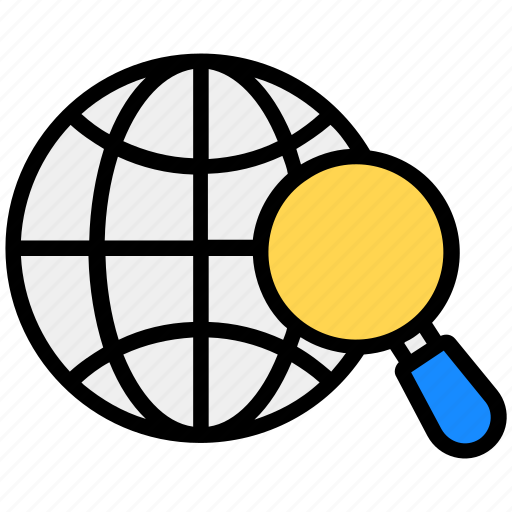 Global analysis, global exploration, global search, international, international search, search, worldwide analytics icon - Download on Iconfinder