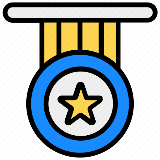 Achievement badge, award, badge, educational badge, ranking, ranking badge, star badge icon - Download on Iconfinder