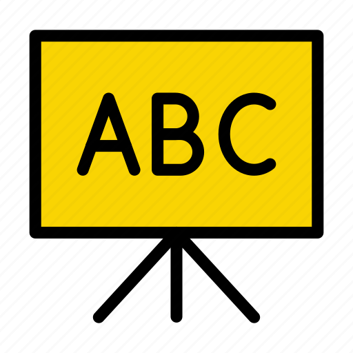 Abc, education, classroom, school, study icon - Download on Iconfinder