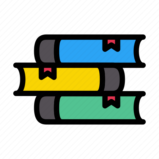 Book, education, study, knowledge, bookmark icon - Download on Iconfinder