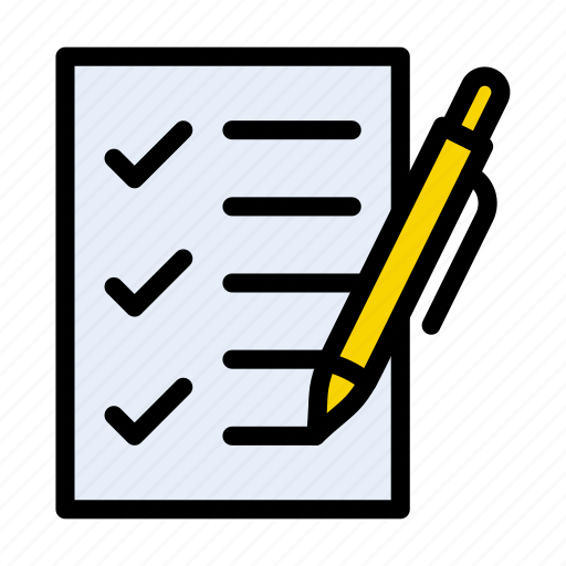 Checklist, education, question, paper, exams icon - Download on Iconfinder