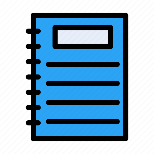 Diary, notes, education, school, paper icon - Download on Iconfinder