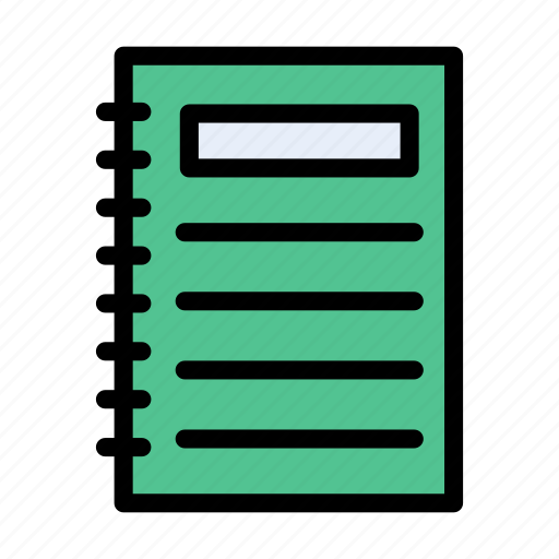 Diary, notes, education, school, study icon - Download on Iconfinder
