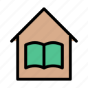 house, study, home, education, book