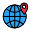 map, global, location, gps, online 
