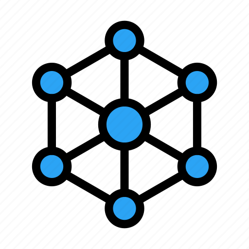 Network, connection, molecule, sharing, education icon - Download on Iconfinder