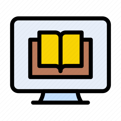 Study, online, education, computer, screen icon - Download on Iconfinder