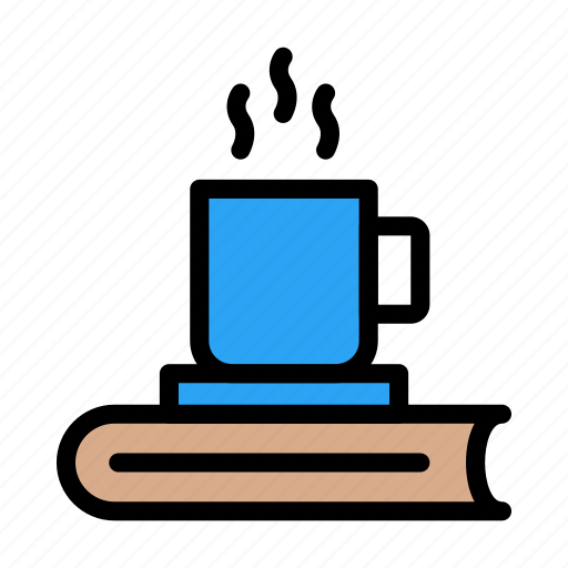 Tea, book, education, study, coffee icon - Download on Iconfinder