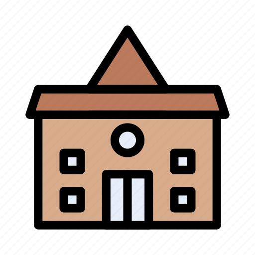 College, school, university, building, education icon - Download on Iconfinder