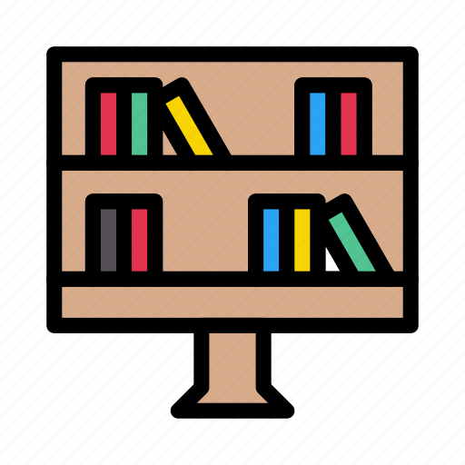 Library, book, education, school, online icon - Download on Iconfinder