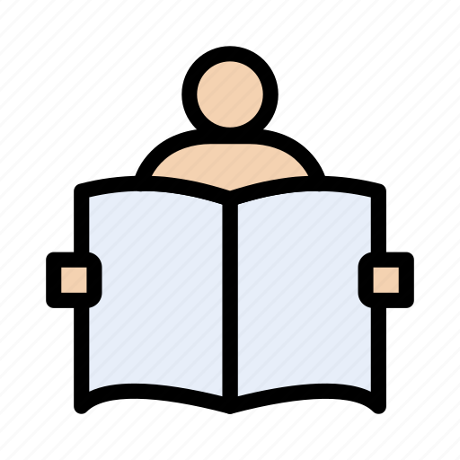 Reading, studying, education, student, book icon - Download on Iconfinder