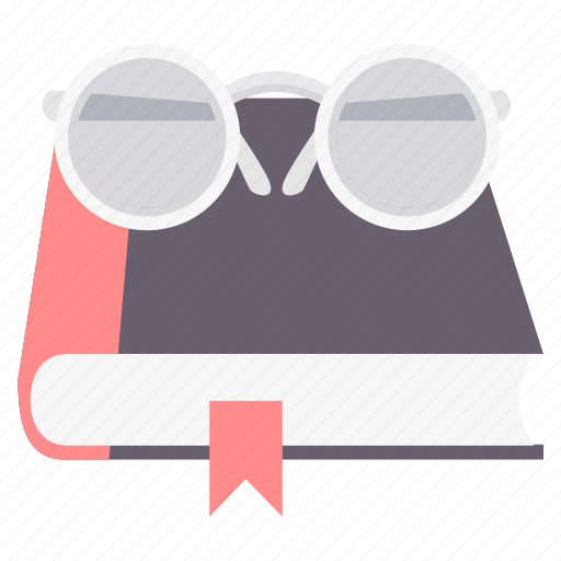 Book, spects, education, knowledge, reading, school, study icon - Download on Iconfinder
