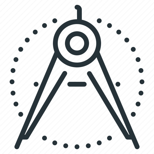 Compass, divider, divider tool, drafting instrument, drawing compass, drawing  tool icon - Download on Iconfinder