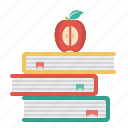apple, books, education, science