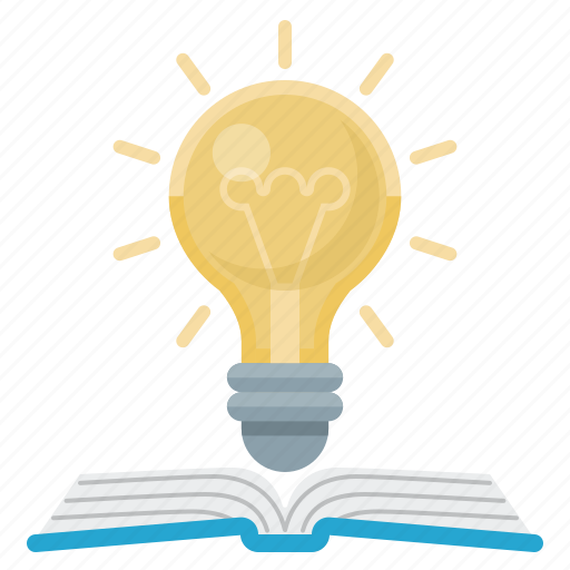 Book, education, idea, lightbulb, science icon - Download on Iconfinder