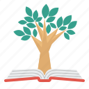 book, education, knowledge, science, tree