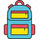backpack, bag, travel, luggage, school, adventure, travel-bag, school-bag, education