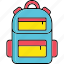 backpack, bag, travel, luggage, school, adventure, travel-bag, school-bag, education 