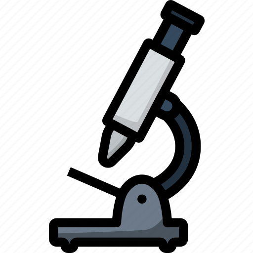 Microscope, research, medical, lab, lineart, simple, technology icon - Download on Iconfinder