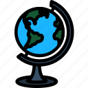 globe, discovery, continent, geographic, lineart, silhouette, land