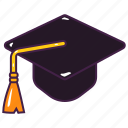 academic, cap, education, graduation, hat, square, student