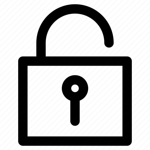 Lock, padlock, protection, secure, security, shield, unlocked icon - Download on Iconfinder