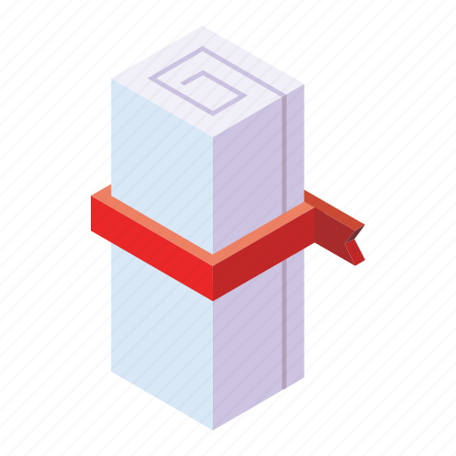 And, business, diploma, education, fee, isometric, money icon - Download on Iconfinder