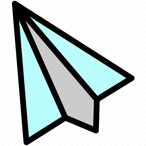 Aircraft, airplane, fly, origami, plane icon - Download on Iconfinder