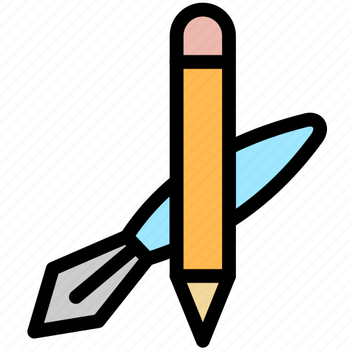 Draw, pen, pencil, school, write icon - Download on Iconfinder