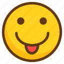 avatar, emoji, emoticon, emotion, smile, smiley, tongue