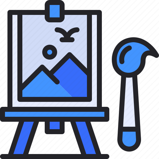 Art, brush, drawing, education, paint icon - Download on Iconfinder