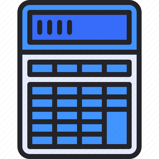 Calculator, education, finance, school, stationery icon - Download on Iconfinder