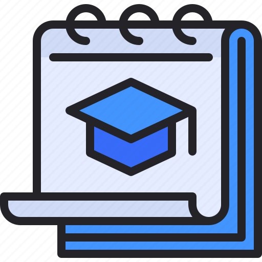 Calendar, date, education, graduation, schedule icon - Download on Iconfinder
