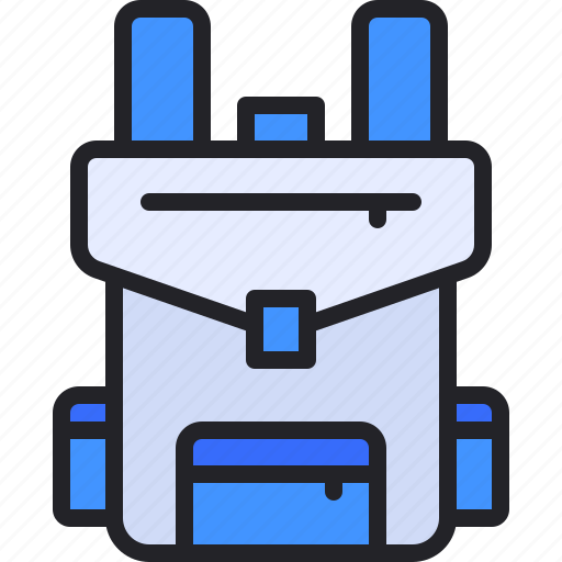 Backpack, bag, education, school, student icon - Download on Iconfinder