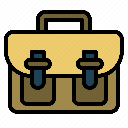 Schoolbag, bag, school, briefcase, education, suitcase icon - Download on Iconfinder