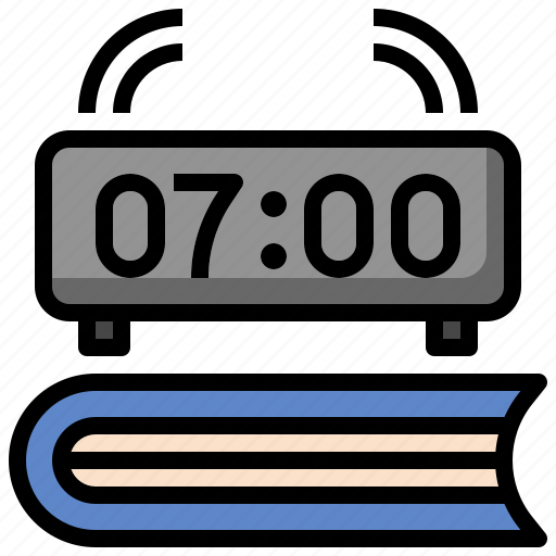 Alarm, clock, time, date, study, education icon - Download on Iconfinder