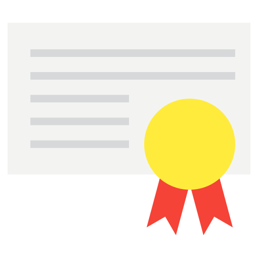 Achievement, award, certificate, certification, education, recognition, school icon - Free download