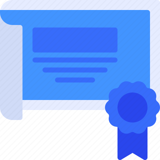 Award, certificate, degree, education, license icon - Download on Iconfinder