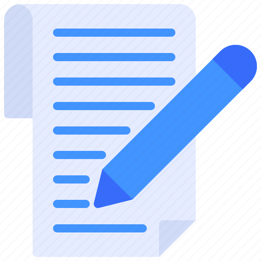 Document, education, file, pencil, school icon - Download on Iconfinder