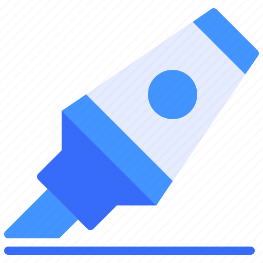 Education, highlight, highlighter, marker, school icon - Download on Iconfinder