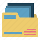 folder, document, files, library