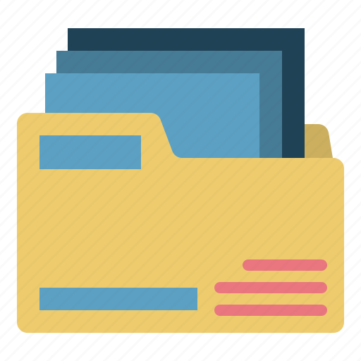 Folder, document, files, library icon - Download on Iconfinder