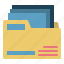 folder, document, files, library 