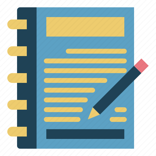 Notebook, book, diary, education icon - Download on Iconfinder