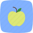 apple, fruit, education