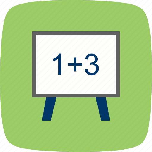 Formula, learning, white board icon - Download on Iconfinder