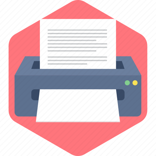 Printer, document, paper, print icon - Download on Iconfinder