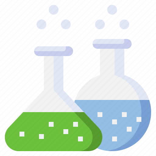 Flasks, test, tubes, lab, laboratory, education icon - Download on Iconfinder