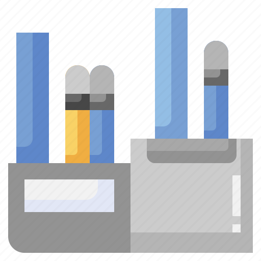 Stationery, pencil, case, education, ruler icon - Download on Iconfinder